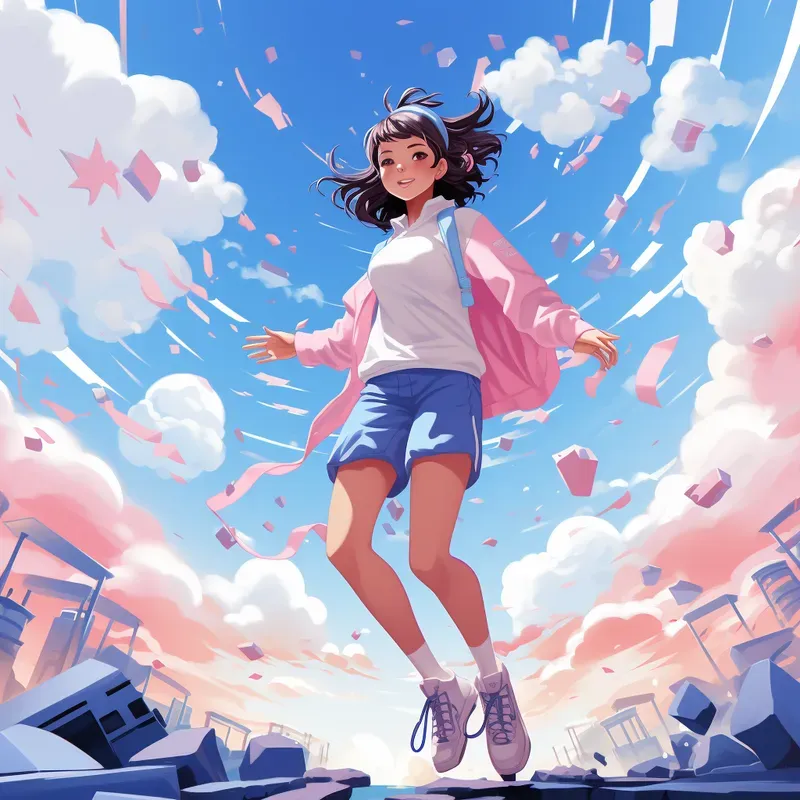 Anime Soft Pastel Characters And Scenes