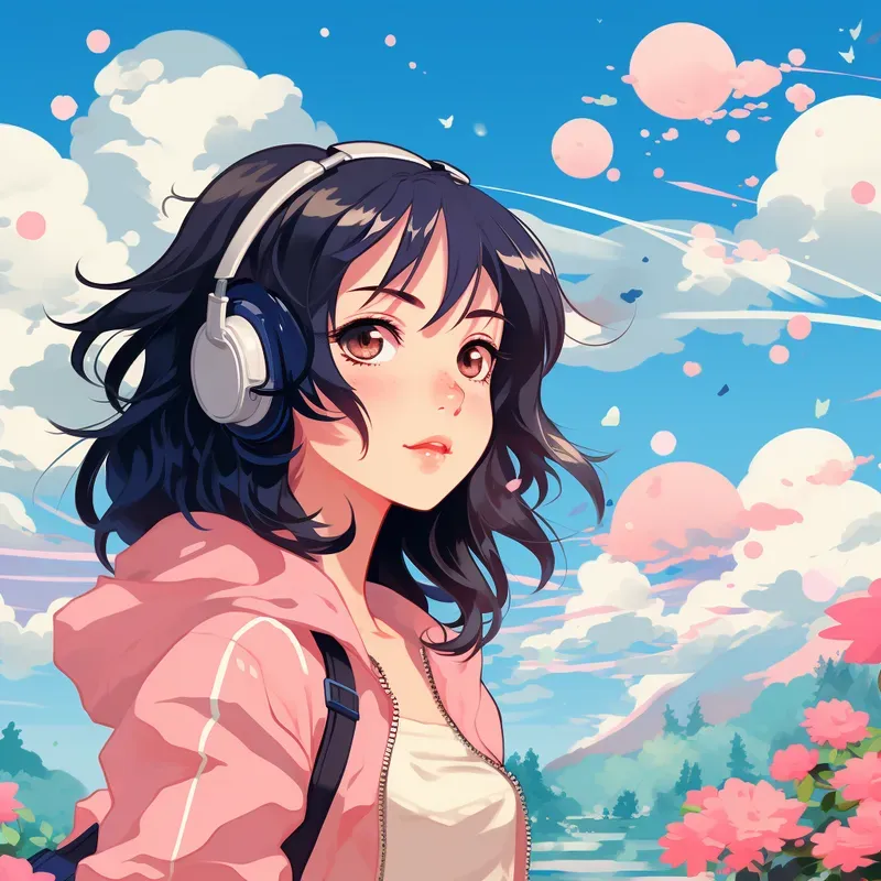 Anime Soft Pastel Characters And Scenes