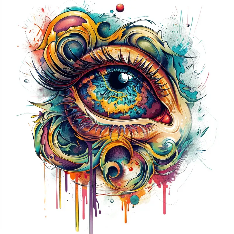 New School Tattoo Designs