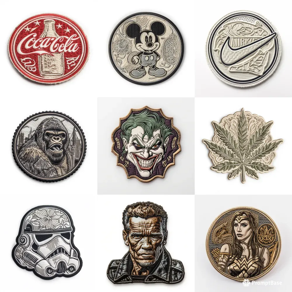 Embossed Patches