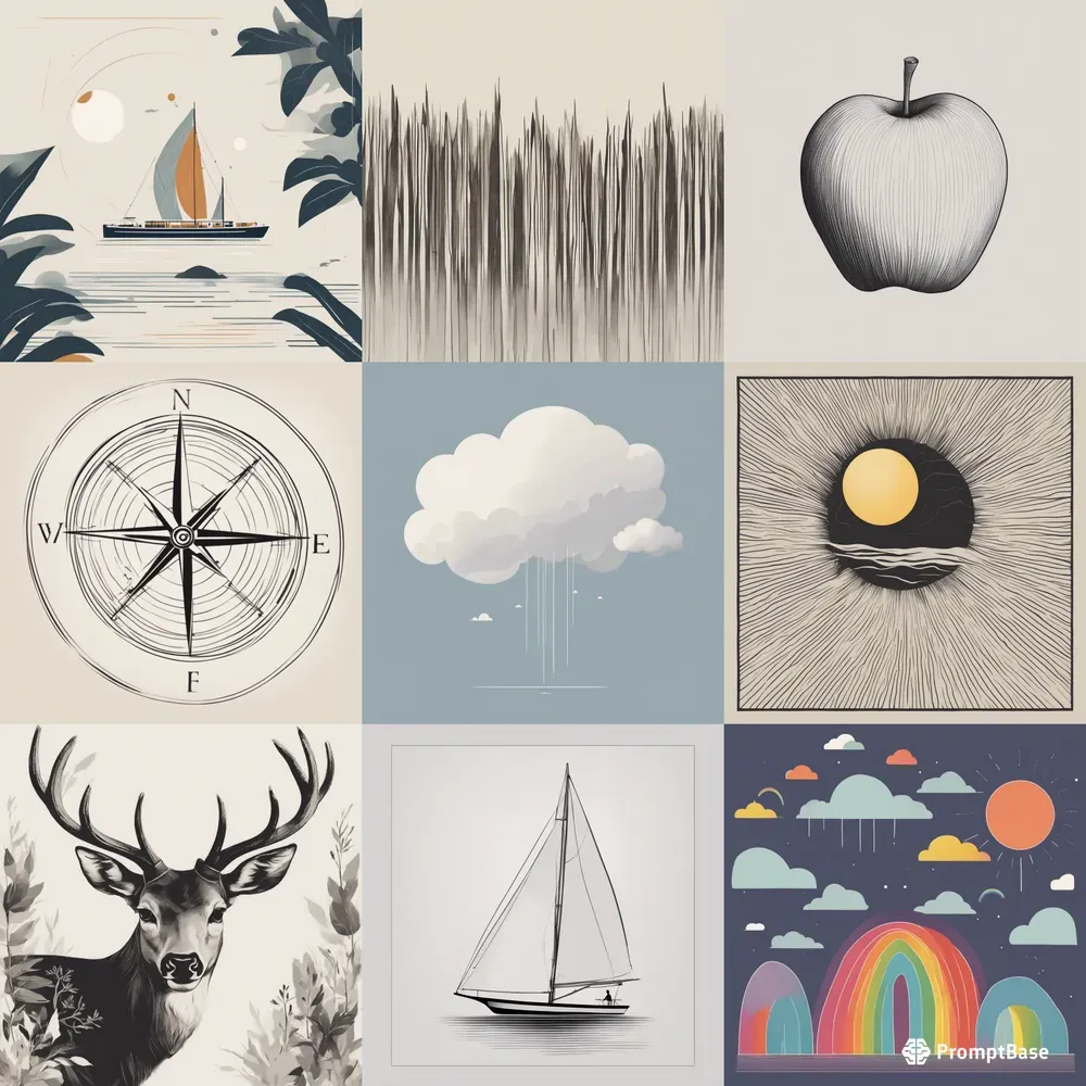 Minimalistic Illustrations