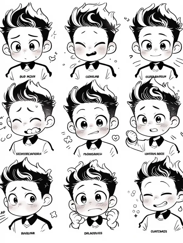 Stable 12 Grid Diagram Emoji Packs