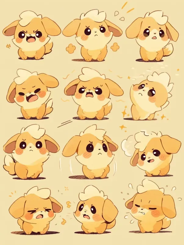 Stable 12 Grid Diagram Emoji Packs