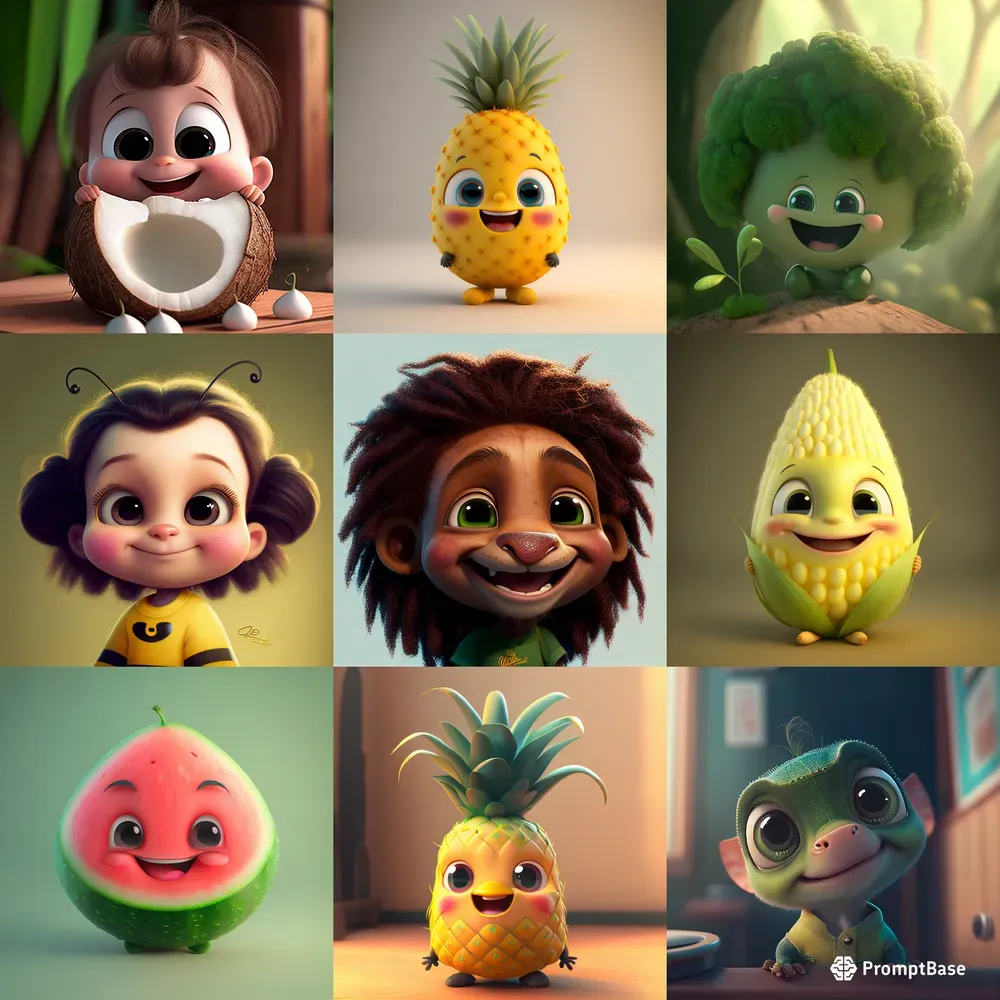 Disney Pixar Characters
