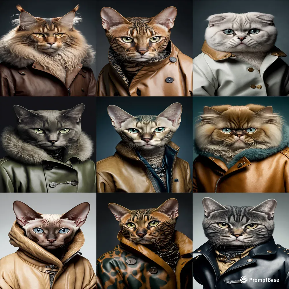 Elegant Cat Posters