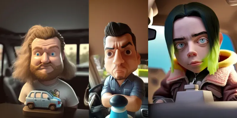 Upload Face Into A Bobblehead generated by undefined