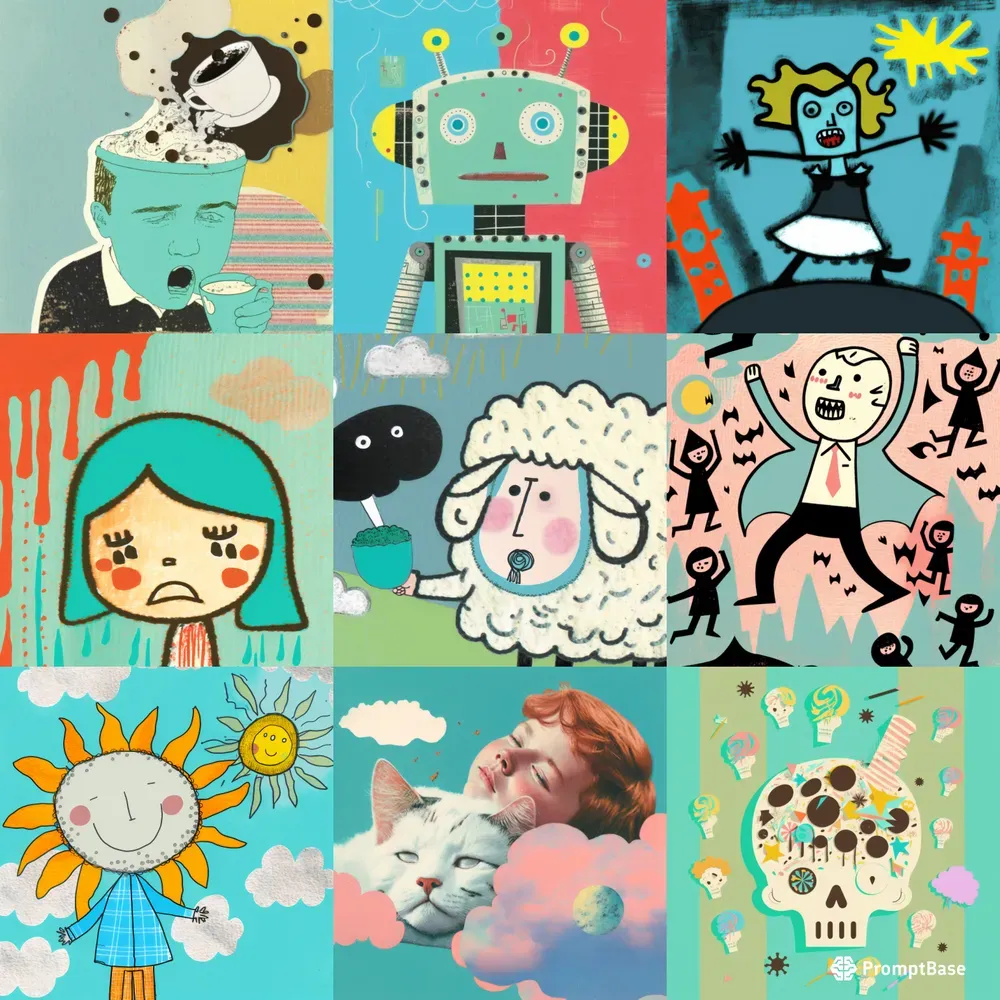 Doodle Kids Pastel Fun