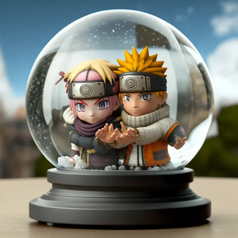 Realistic Snow Globes
