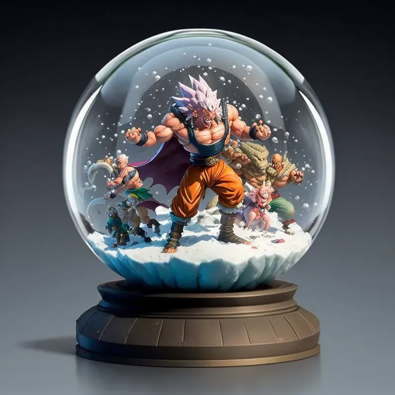 Realistic Snow Globes