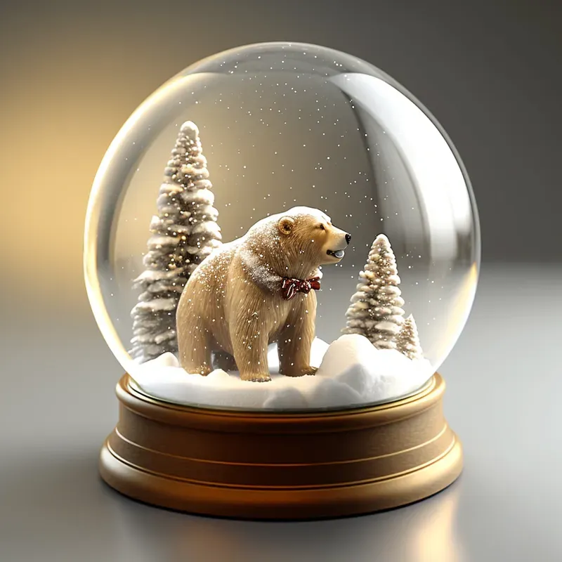 Realistic Snow Globes