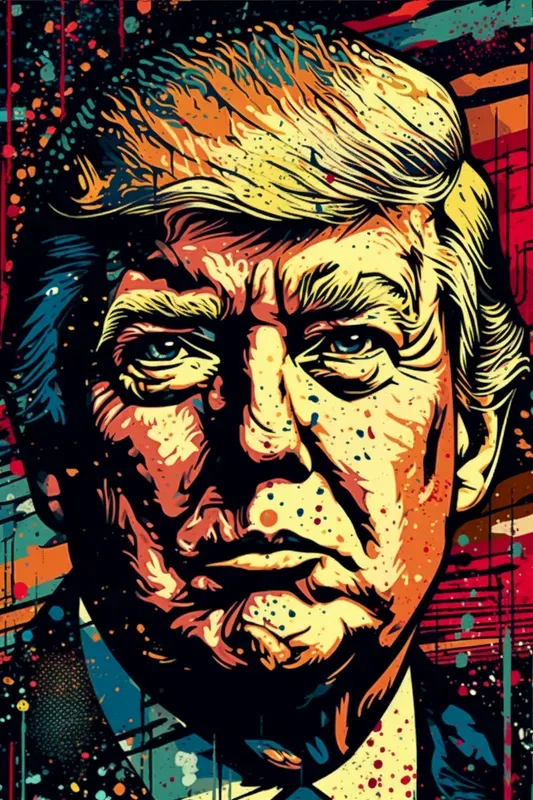 Pop Art X Comic Book Style Portraits