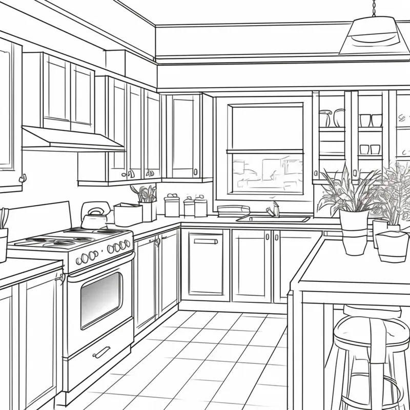 Adult Coloring Book Pages Home Interiors