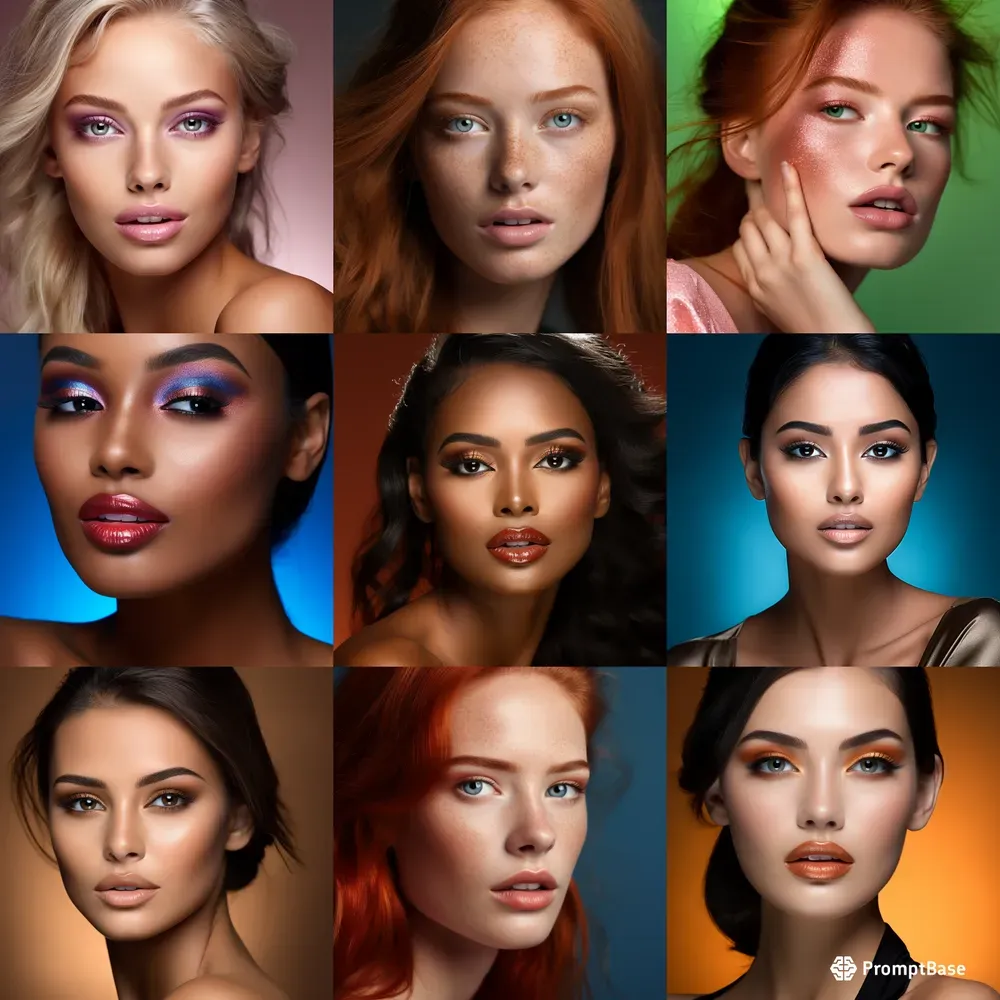 Make Up Beauty Models