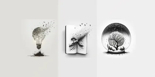 Cute Ink Designs generated by midjourney