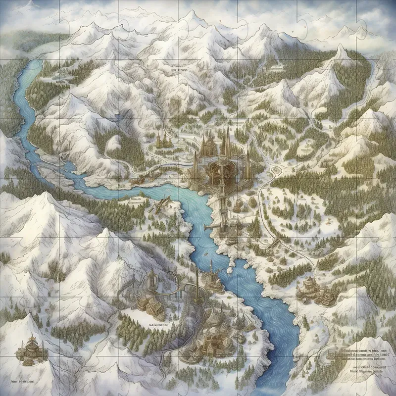 Fantasy Maps For RPG Games