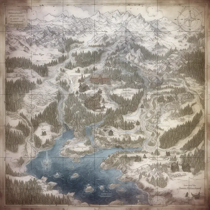 Fantasy Maps For RPG Games