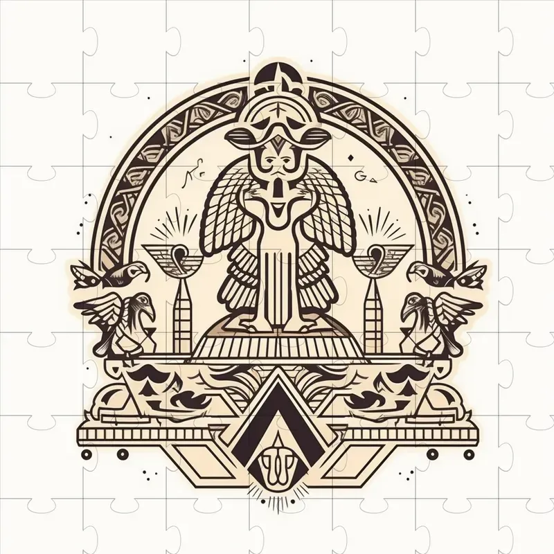 Egyptian Style Logo Designs