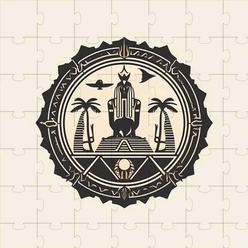 Egyptian Style Logo Designs