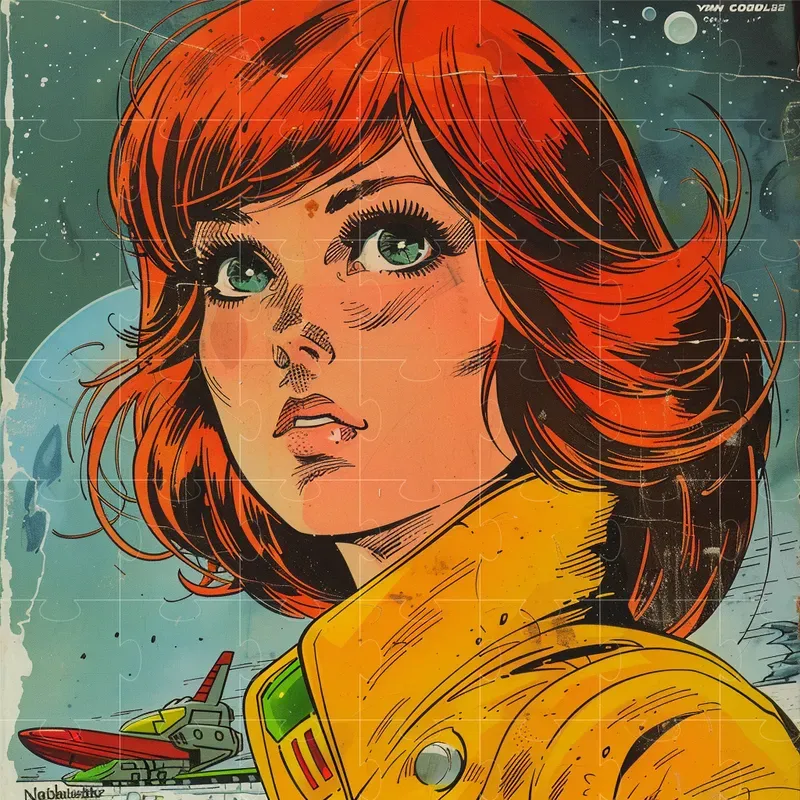 Sci-fi Comic Book Covers