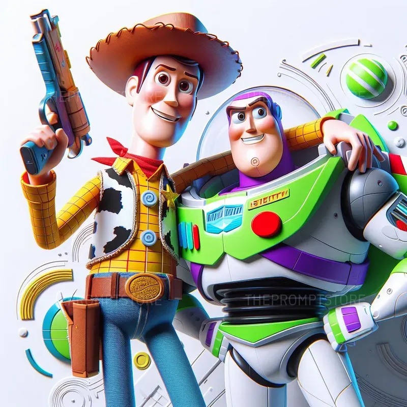 Modern Disney 3D Stylized Characters