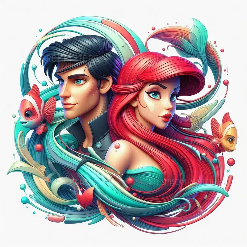 Modern Disney 3D Stylized Characters