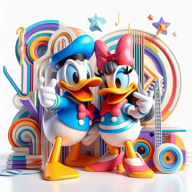 Modern Disney 3D Stylized Characters