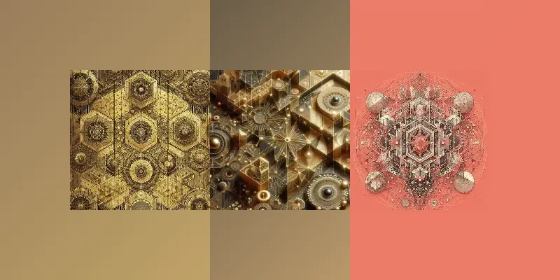 Complex Geometry Wallpapers generated by undefined