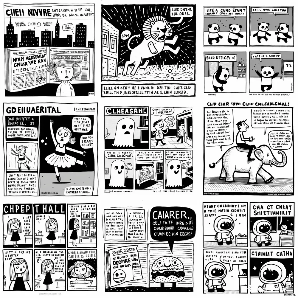 Useless Comic Strip Generator