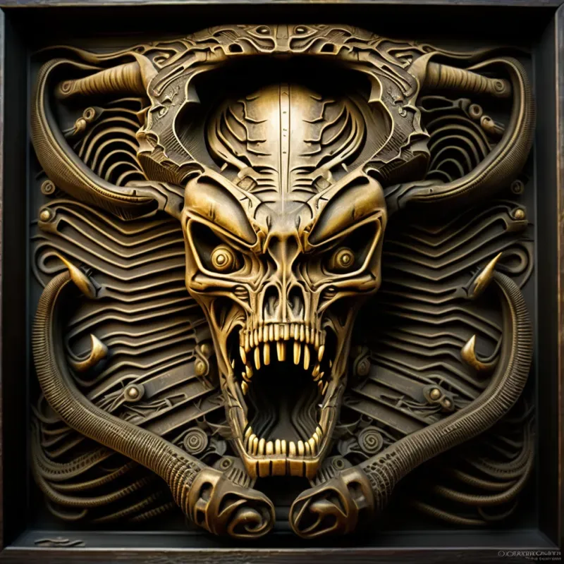 Metal Sculptures In Relief