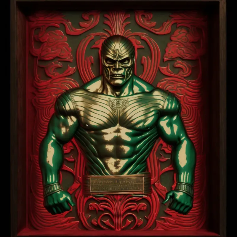 Metal Sculptures In Relief