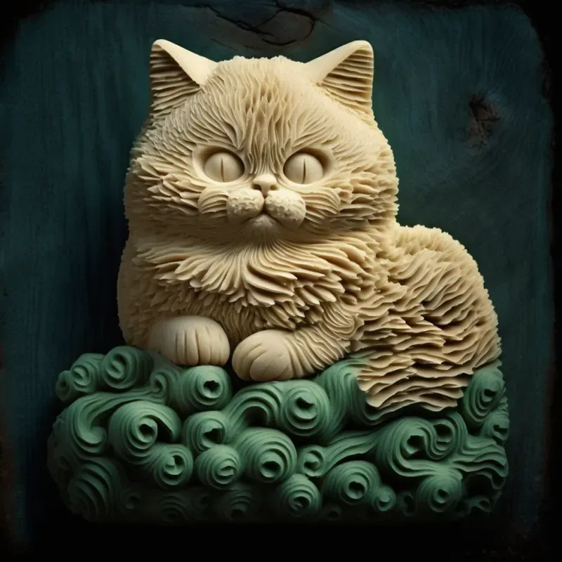 Models Carved From Wood