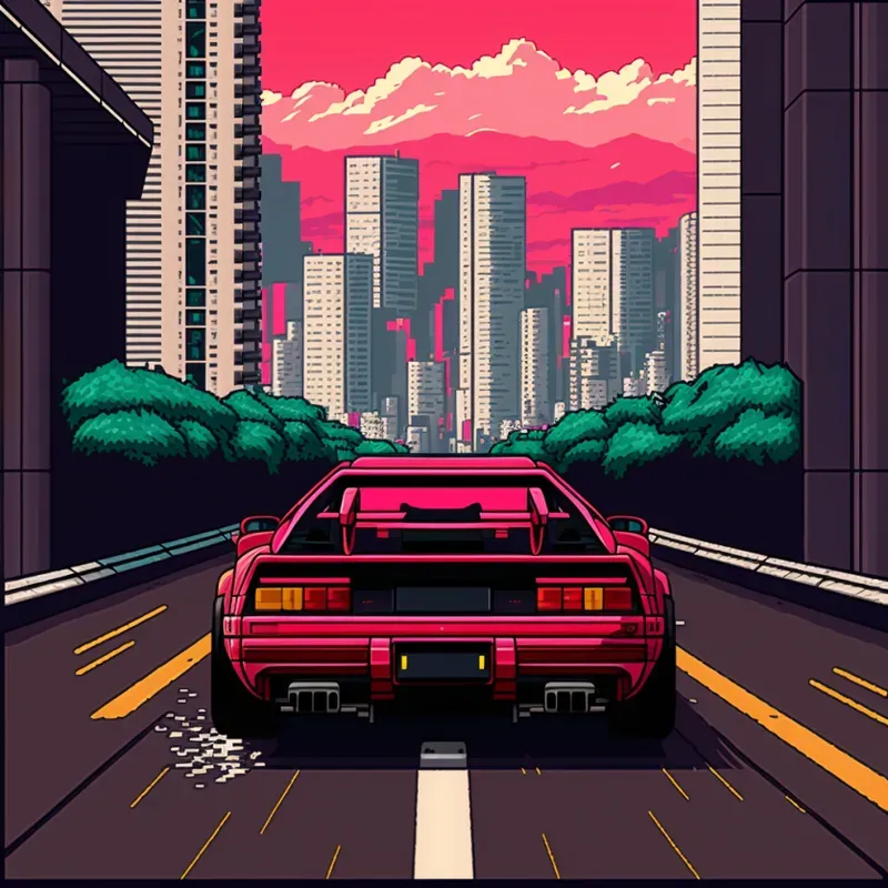 16 Bit Pixel Art