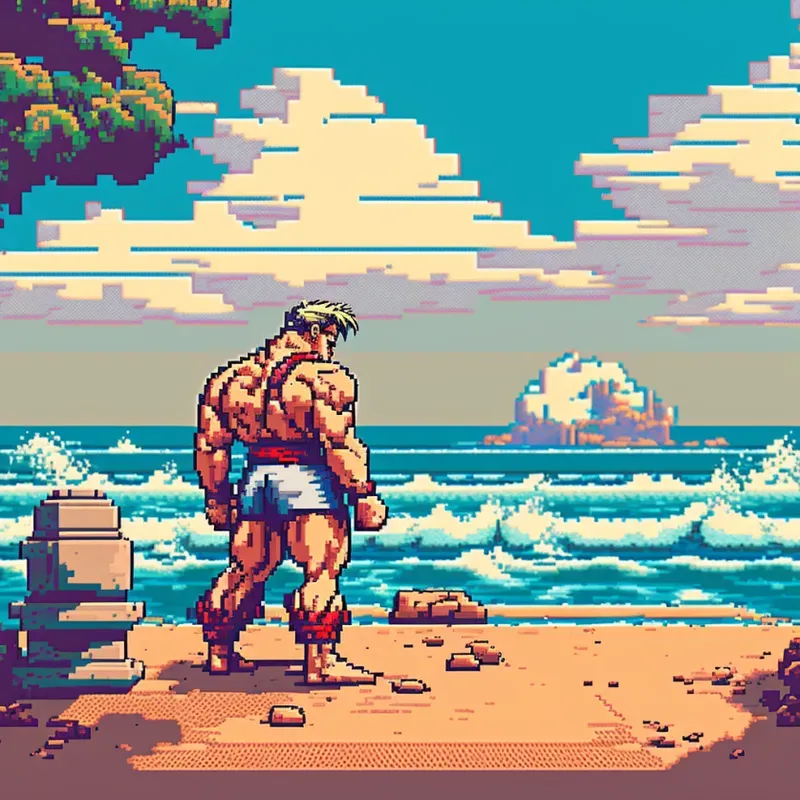 16 Bit Pixel Art