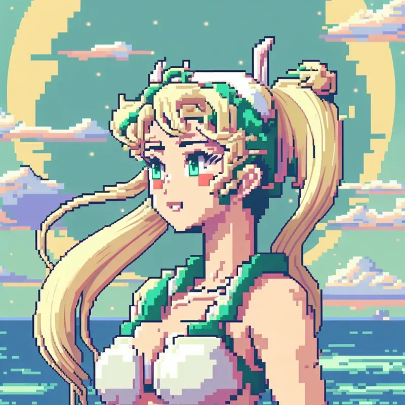 16 Bit Pixel Art