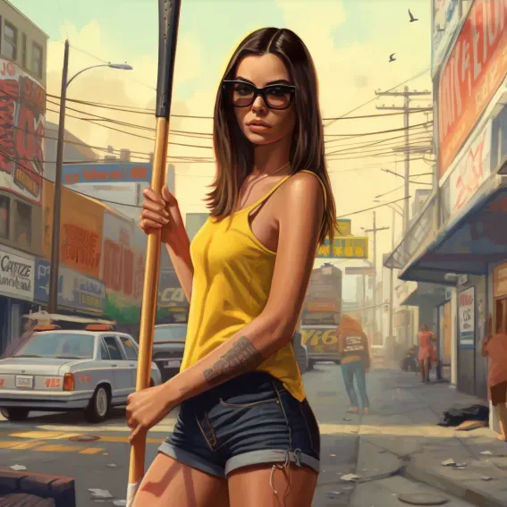 Grand Theft Auto Illustrations