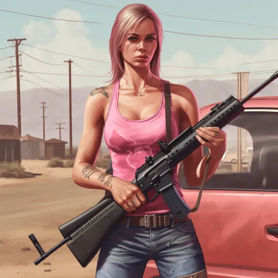 Grand Theft Auto Illustrations