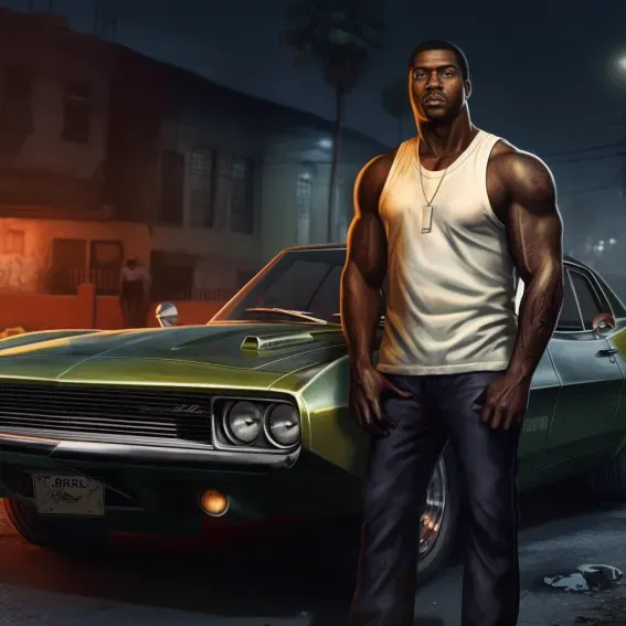 Grand Theft Auto Illustrations