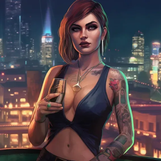 Grand Theft Auto Illustrations