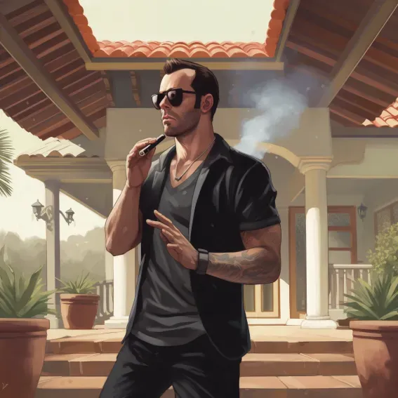 Grand Theft Auto Illustrations