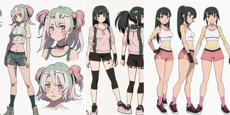 Create Aesthetics Manga Characters generated by undefined