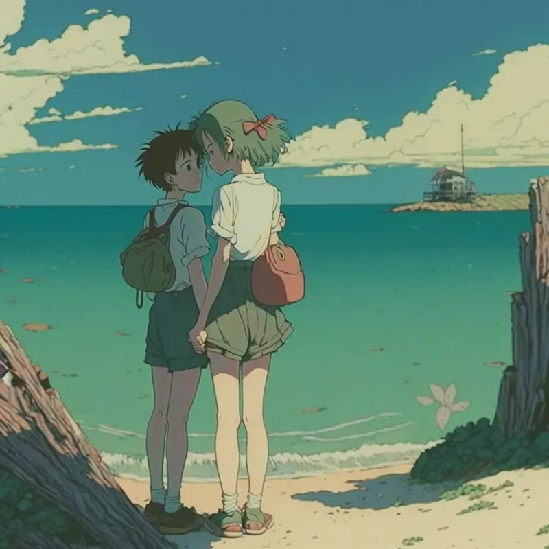 Lofi Illustrations In Ghibli Studio Style