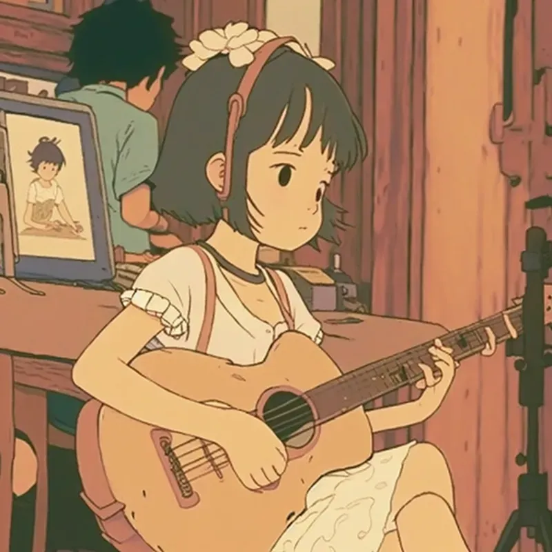 Lofi Illustrations In Ghibli Studio Style