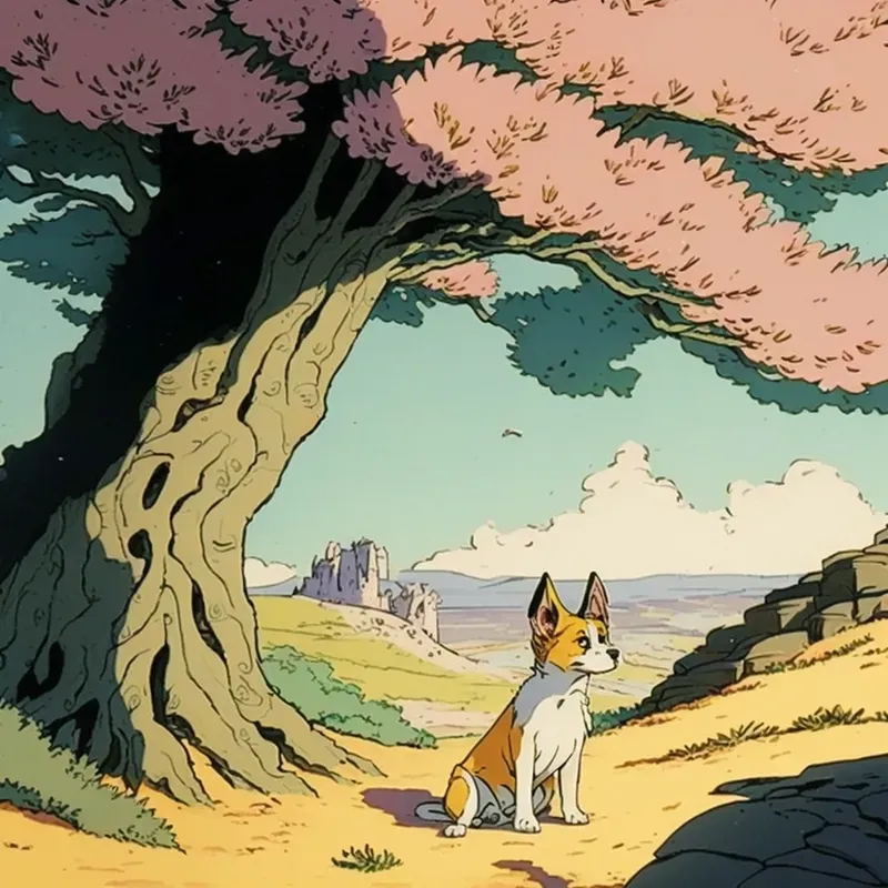 Lofi Illustrations In Ghibli Studio Style