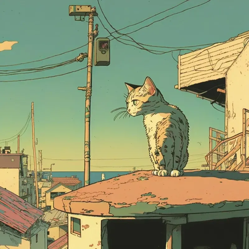 Lofi Illustrations In Ghibli Studio Style