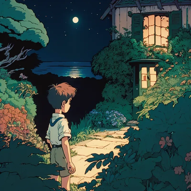 Lofi Illustrations In Ghibli Studio Style