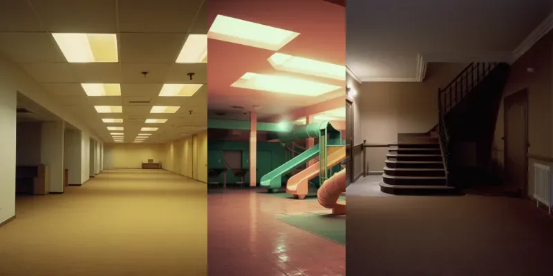 Liminal Spaces Backrooms generated by undefined