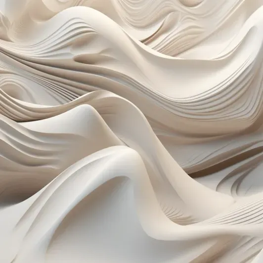 3D Fluid Shapes In Topography