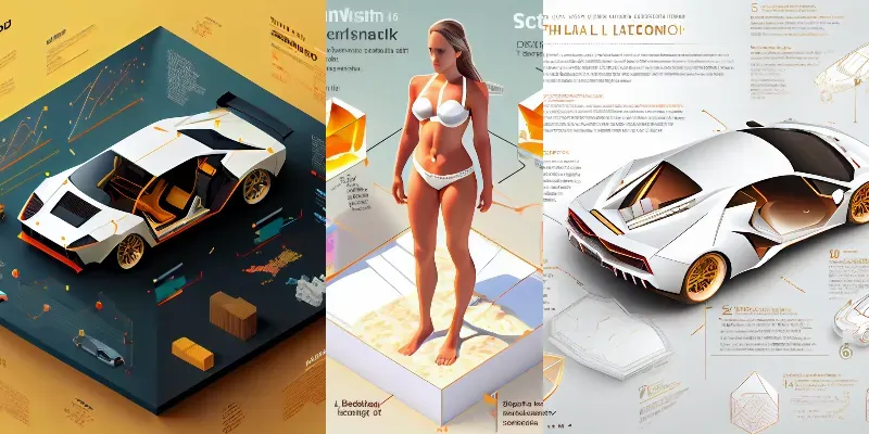3D Isometric Infographics generated by undefined
