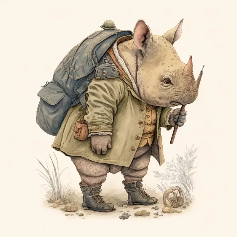 Cute Adventurous Animals