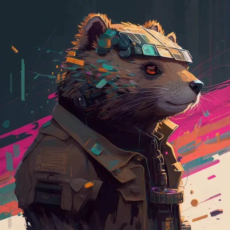 Cyberpunk Animal Portraits